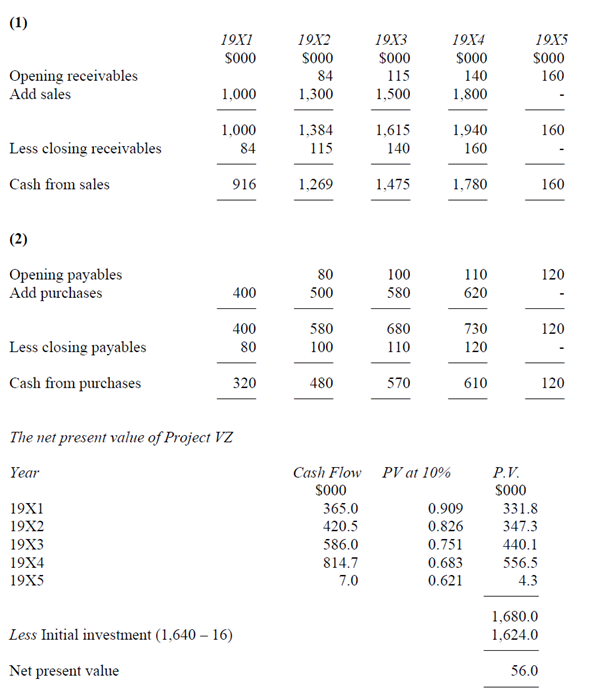 419_Explain Cash Flow budget and NPV in LKL PLC 1.png